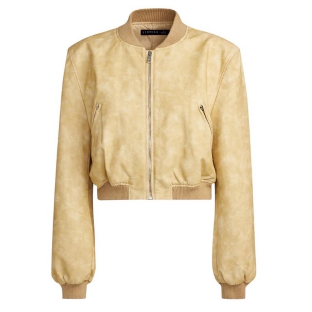 💛⭐️LIONESS size XS butter yellow bomber jacket- offers welcomed!!!!!💛⭐️
